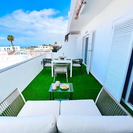 Ocean View With Sunset Terrace Apartament Costa Adeje (Tenerife)